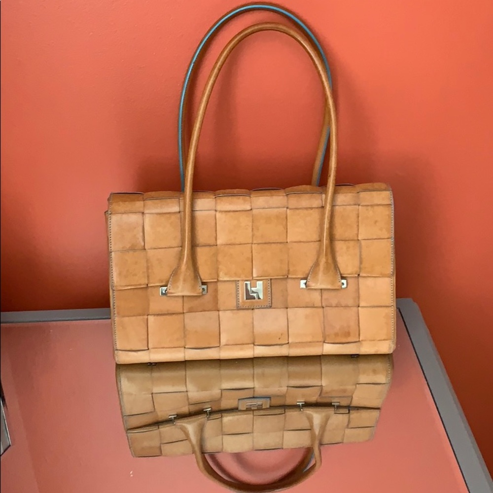 Italian Tan Purse: Lambertson Truex